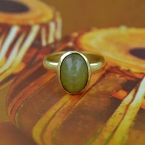 Natural Cat's Eye Vedic Astrology Panchdhatu Ring | Real Lehsunia Rashi Ratan Ring