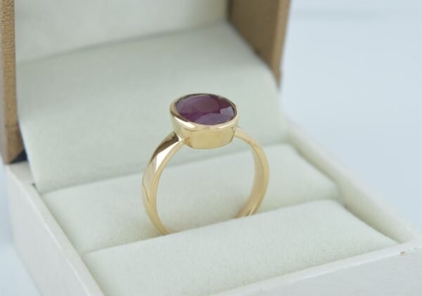 2-15 ct certified ruby manik gemstone panchdhatu ring - Image 2